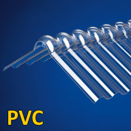 Formteile für PVC Lichtplatten