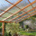 Terrassendach Komplettset Sinusplatte 76/18 glatt Acrylglas ca. 3,0 mm klar 8,89 m 7,00 m
