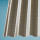Terrassendach Komplettset Sinusplatte 76/18 Wabenstruktur Polycarbonat 2,6 mm bronce