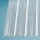 Lichtplatte Polycarbonat Trapez 76/18  gerillt klar 1,4mm Stärke 950m Breite