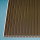 Doppelstegplatte Polycarbonat bronce 16mm Stärke 980mm Breite 7,00 m Länge
