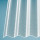 Lichtplatte Polycarbonat Sinus 76/18  Wabenstruktur glasklar 2,6mm St&auml;rke 1,045 m Breite