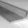 Wandanschlußprofil zum Versiegeln 12x140x140 mm - Aluminium 25 my polyester beschichtet weißaluminium - RAL 9006 2,00 m 90°
